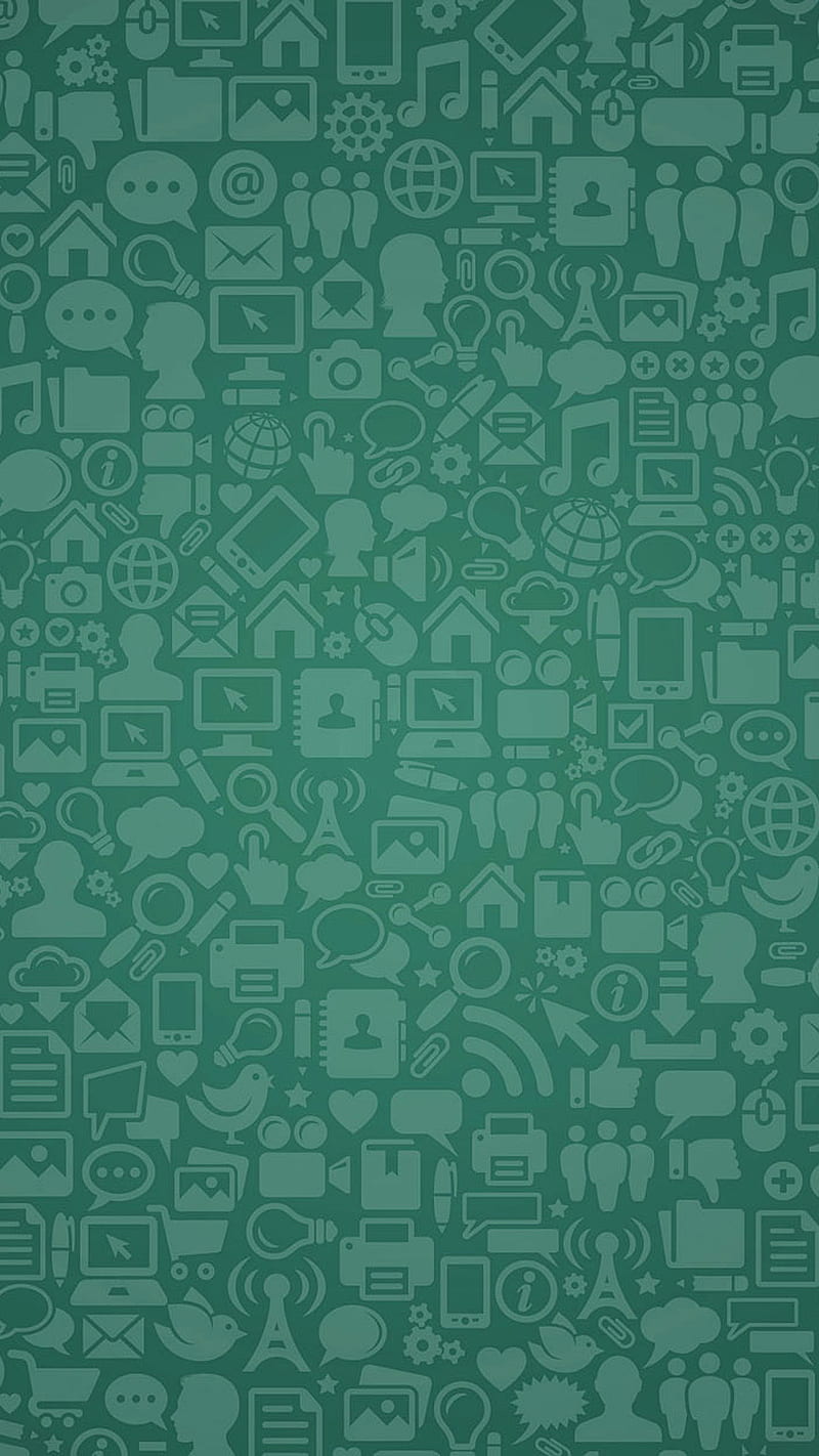 Patrón de íconos WhatsApp